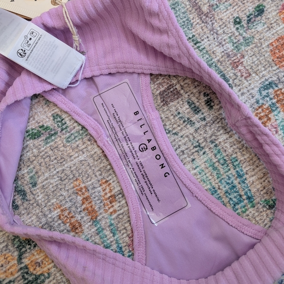 NWT Billabong In The Loop Hike Bikini Bottoms - Tulip - Picture 9 of 11